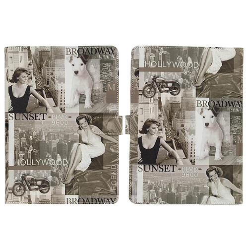 AKASHI Housse tablette universelle - Gris