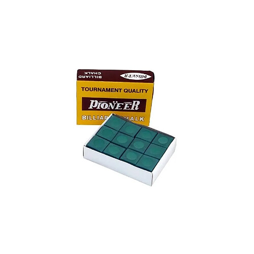 Pioneer Craies de billard - Vert