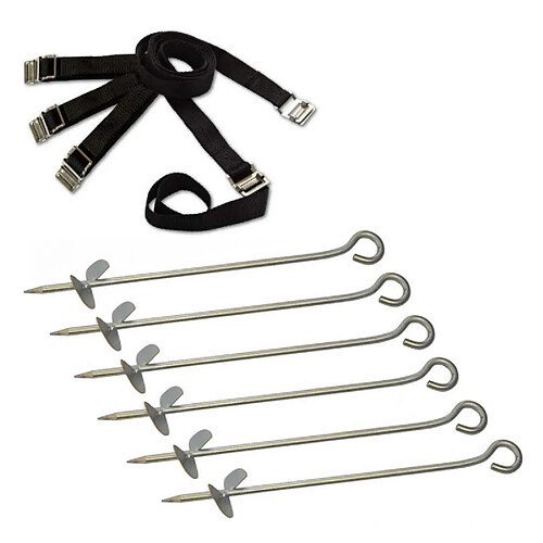 Jump4fun Kit de fixation trampoline