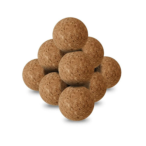 Play4fun Balles en liège baby-foot - Lot de 10