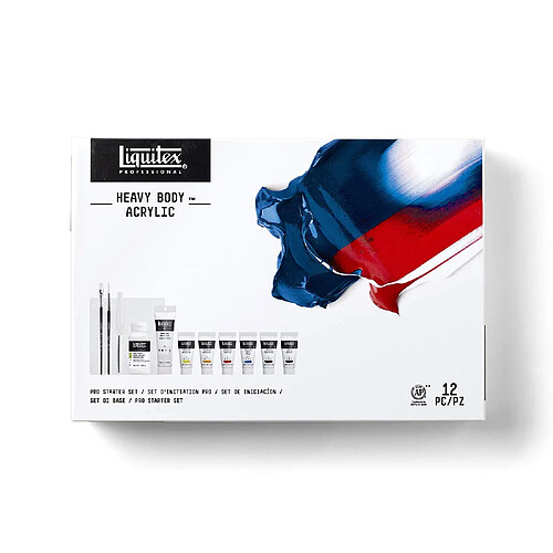 Liquitex Set acrylique Heavy Body maquette