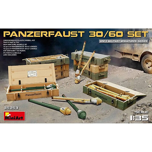 Mini art Kit accessoire maquette Panzerfaust 30/60 - 1/35