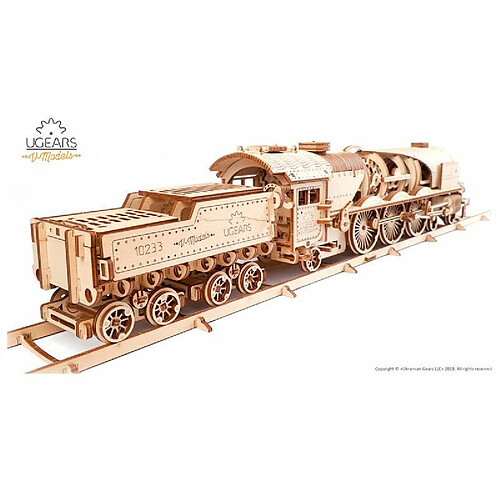 Graine créative Train à vapeur 3D bois