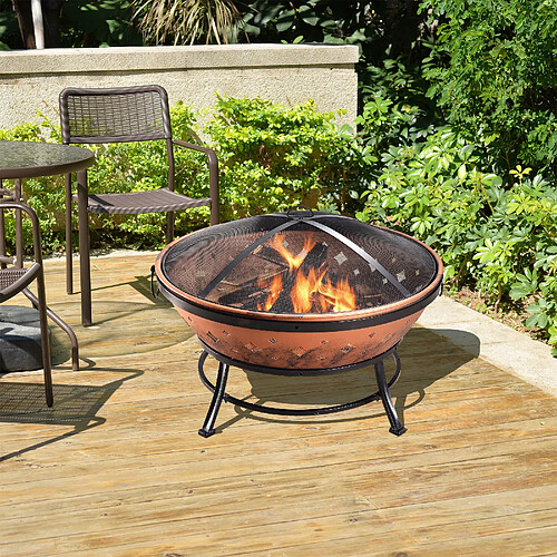 Peaktop chauffage extérieur bois