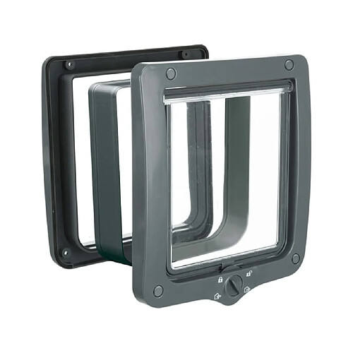 Trixie Chatière à 4 modes XXL - Gris