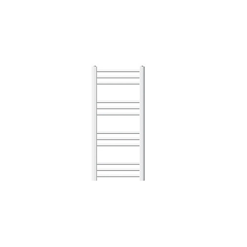 ECD Germany Sèche-Serviettes Sahara - Courbé Blanc 400x800 mm