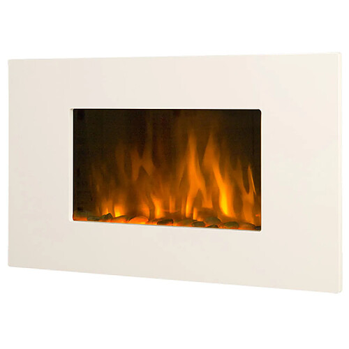 Cheminée électrique 2000w avec télécommande - WHITE LOFT - Color Style - CHEMIN'ARTE