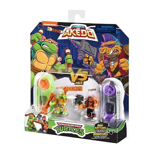 Moose Toys Moose_toys figurines Michelangelo vs Bebop