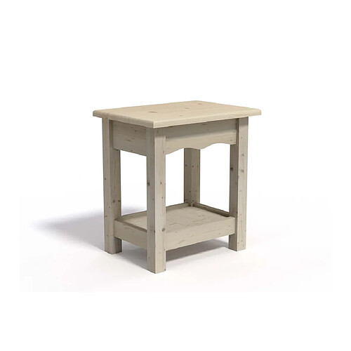 Decopin Table de chevet - Montagnard