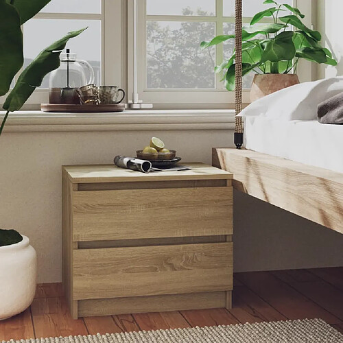 vidaXL Table de chevet