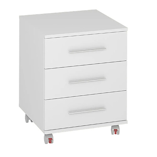 Pegane Table de chevet - Blanc