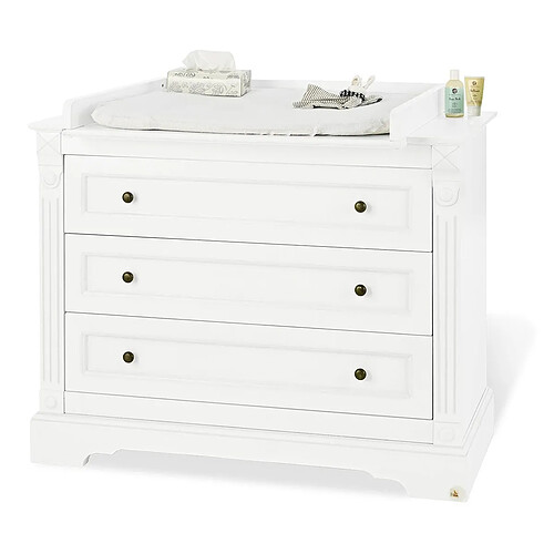 Pinolino commode à langer Emilia - Blanc