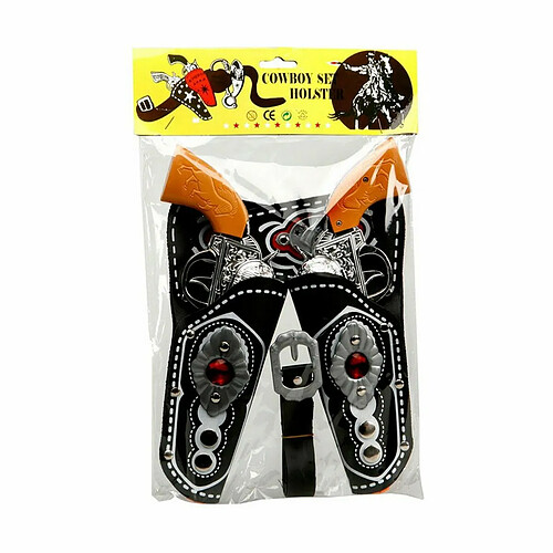 Bigbuy Pistolets western jouet - Argent