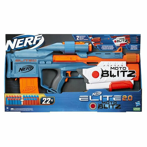 Nerf Elite 2.0 Motoblitz pistolet - Multicolore