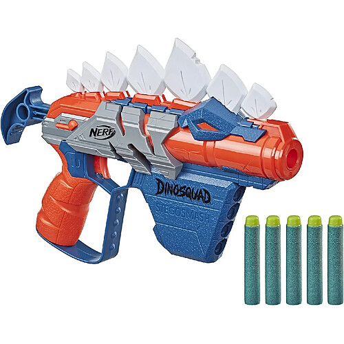 Nerf DinoSquad Stegosmash pistolet - Bleu
