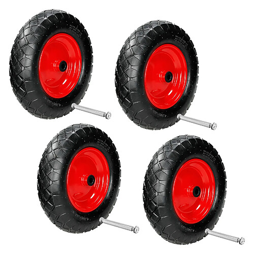 Ecd germany Roue de brouette - 390 mm