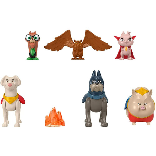Dc comics figurines DC League of Super-Pets