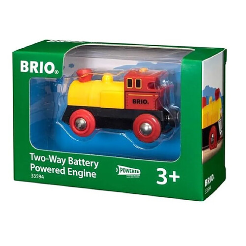 Brio Locomotive de train électrique - Jaune