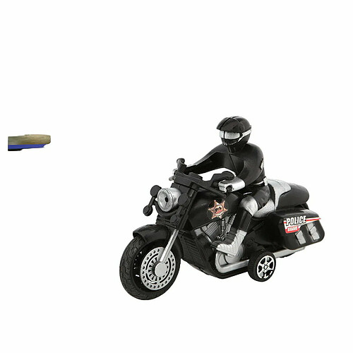 Bigbuy Moto de police jouet - Multicolore