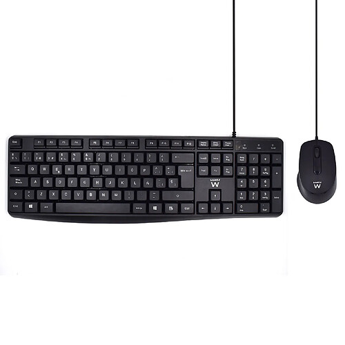 Ewent clavier filaire bureautique - Noir