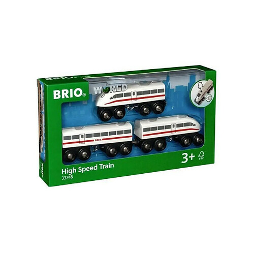 Brio train TGV électrique avec son - Multicolore