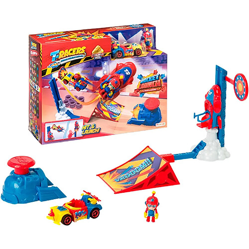 Jeu de lancement fusée T-Racers - Rouge