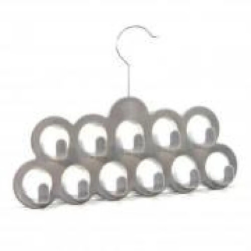 Cintre porte-ceintures en feutrine - Noir