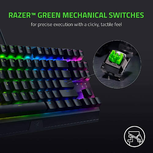 Edel records BlackWidow V3 Tenkeyless - Noir