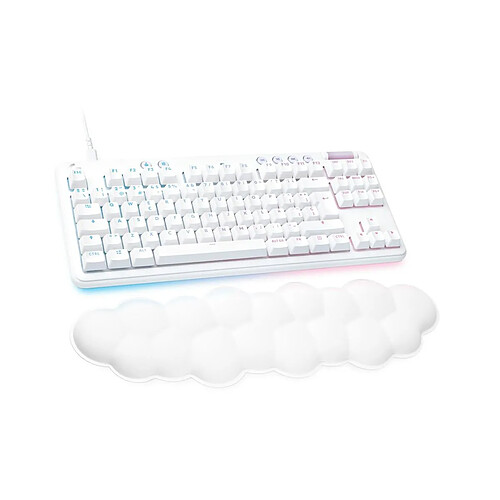 Logitech clavier mécanique gamer - Blanc
