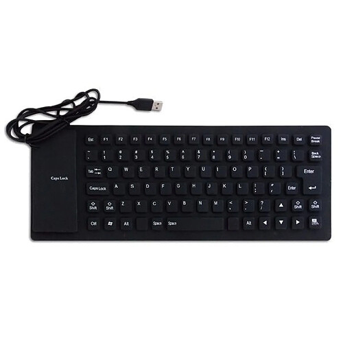 Totalcadeau Clavier filaire - Noir