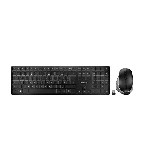 Cherry DW 9500 SLIM - Noir, Gris
