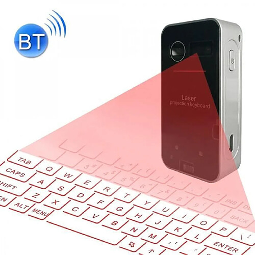 Mini Clavier Laser Projection - Noir