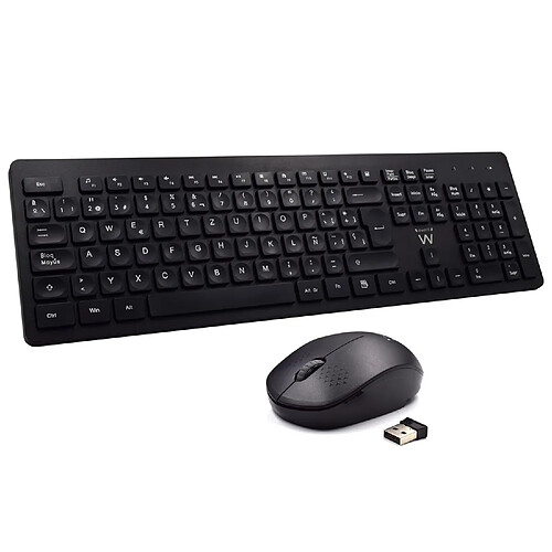 Ewent Clavier gamer sans fil - Noir