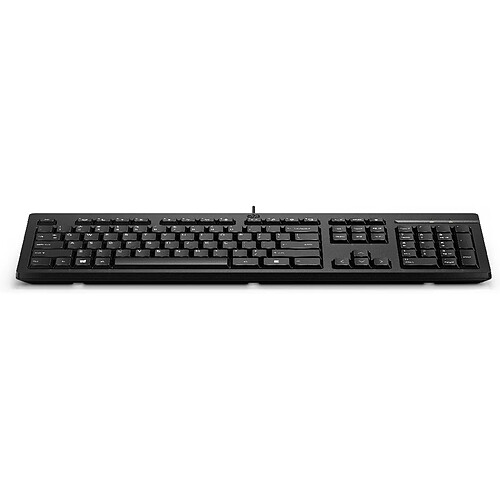 HP 125 Clavier Filaire - Noir