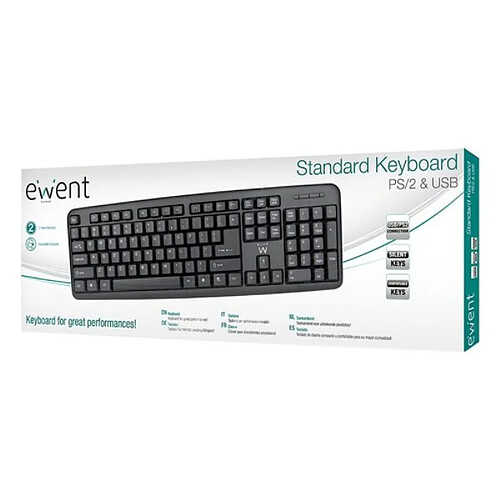 Ewent Standard Slim - Noir