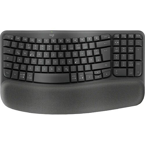 Logitech Ergo Series Wave Keys for Business - Noir