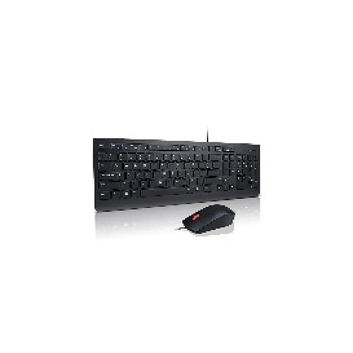 Lenovo Essential Wired Combo - Noir