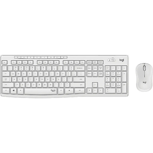 Logitech MK295 Silent - Blanc