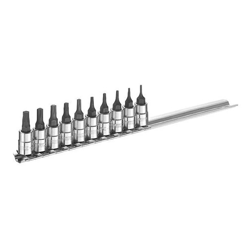 Stanley Jeu de douilles Torx 1/4" - 10 pièces