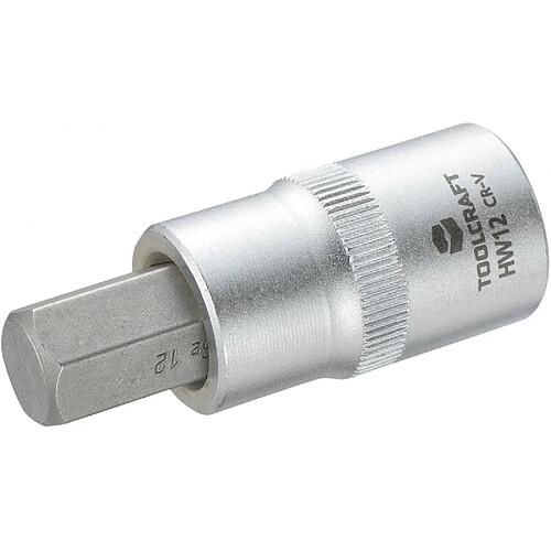 Douille hexagonale 12 mm - Argent