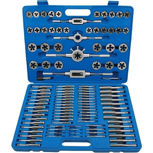 Bgs Jeu de filières et tarauds - 110 pièces