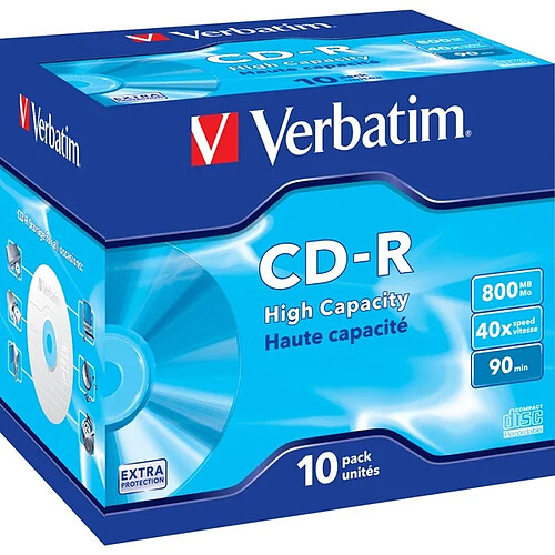 Verbatim CD-R90 vierge - 10 unités