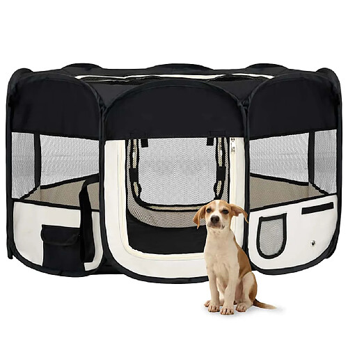vidaXL Parc Pliable pour Chien 145x145x61 cm