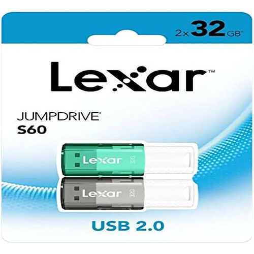 Lexar JUMPDRIVE S60 - Vert/Gris