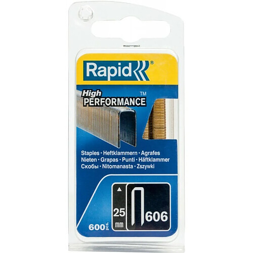 Rapid Agrafes 606 pour agrafeuse - 600 pièces
