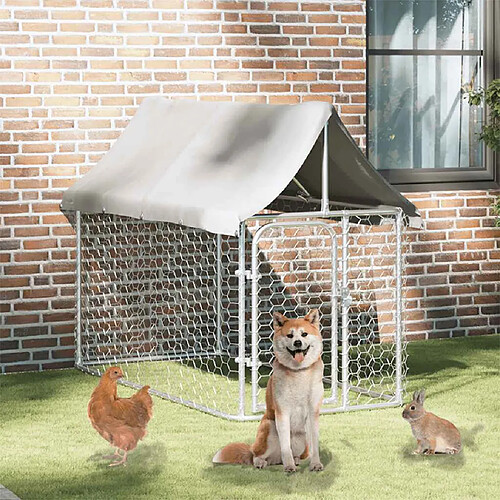 vidaXL Chenil Extérieur avec Toit 200x100x150 cm