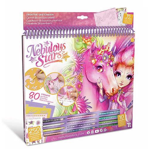 Nebulous star carnet de croquis - Rose