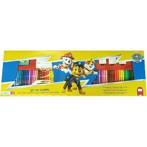 Multiprint Coffret tampons enfant Paw Patrol - 96 pièces