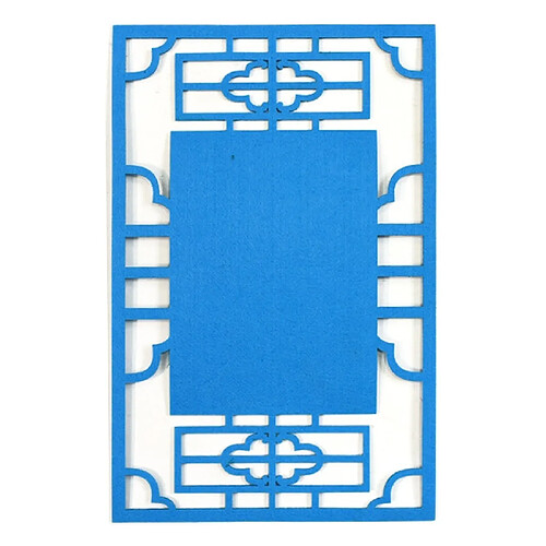 Wewoo Fond pad décoration textile - Bleu