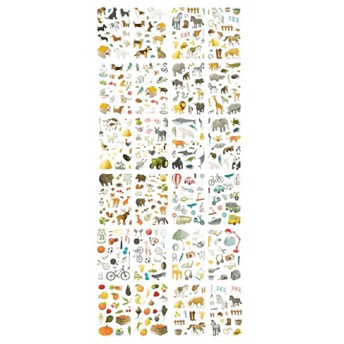 Maildor Mini stickers thématiques - 1692 pièces